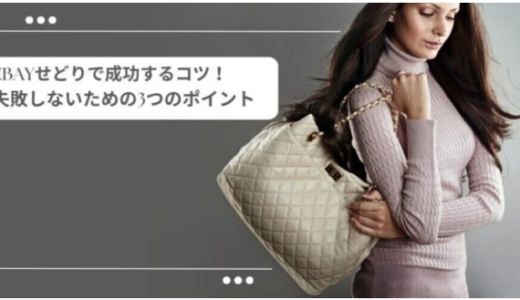 eBayせどりで成功するコツ！失敗しないための3つのポイント